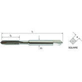 SOMTA Taps & Dies Somta Series 546 - HSS Spiral Flute Tap UNC 1/2" (Standard)